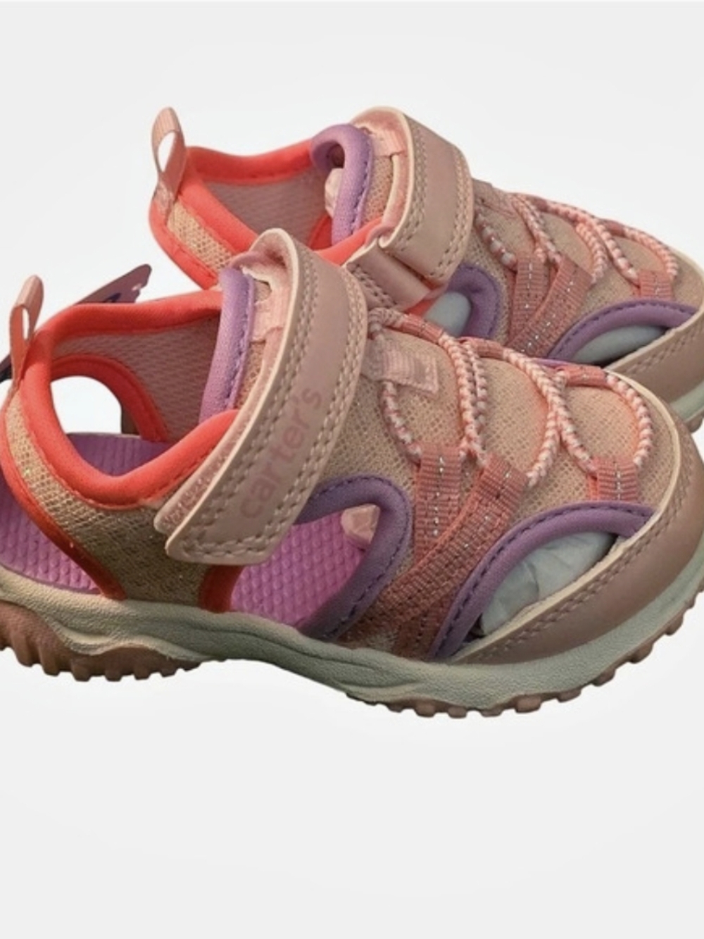 Kohl's Kohls Box ID 433 Kids Sandals in Pink & Purple Size 6 NWT
